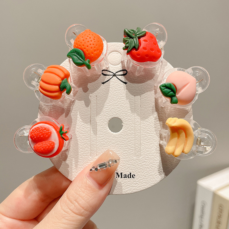 Lado flequillo clip horquilla Mini tamaño pequeño clip femenino frente trenzado pelo clip tocado verano princesa cabeza horquilla