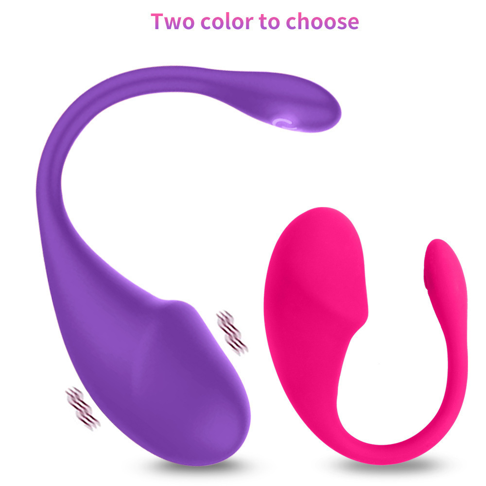 Aplicación de carga simulación renacuajo huevo vibrador dispositivo de masturbación fabricante de productos para adultos al por mayor AliExpress Amazon Silent