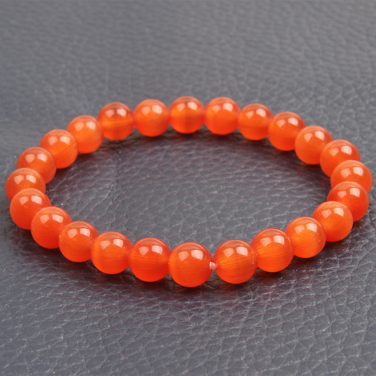 레드 캣츠아이 스톤 10mm/약 19개 25g