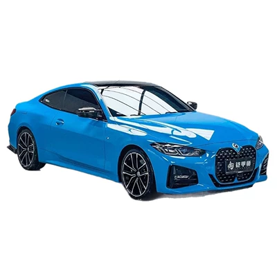 Auto Color Change Film – crystal ice cream blue car