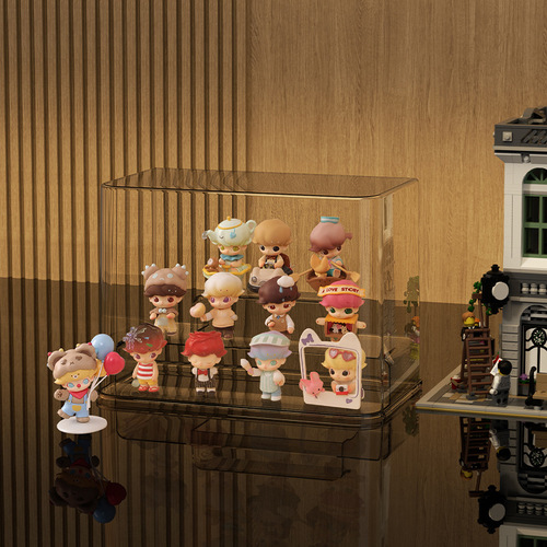 Bubble Mart Ono blind box display rack to store Lego ornaments and figures display cabinet transparent acrylic display box