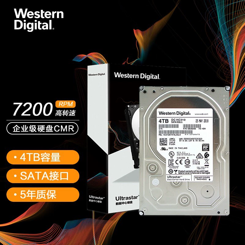 Оригинальный NAS-дисковый накопитель класса enterprise для WD, настольный, 7200 об/мин, 18 ТБ, гелий