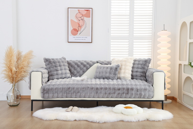 Title 7, Warme Sofa Bubble Plüsch Kissenbezug Kissen