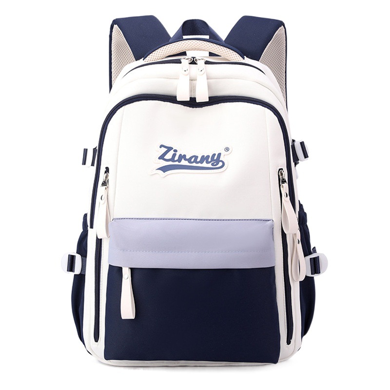 Natural Fish nueva mochila Junior High School Femenina de gran capacidad mochila de la Universidad de La Escuela Secundaria estudiante de la escuela primaria grado 3-6