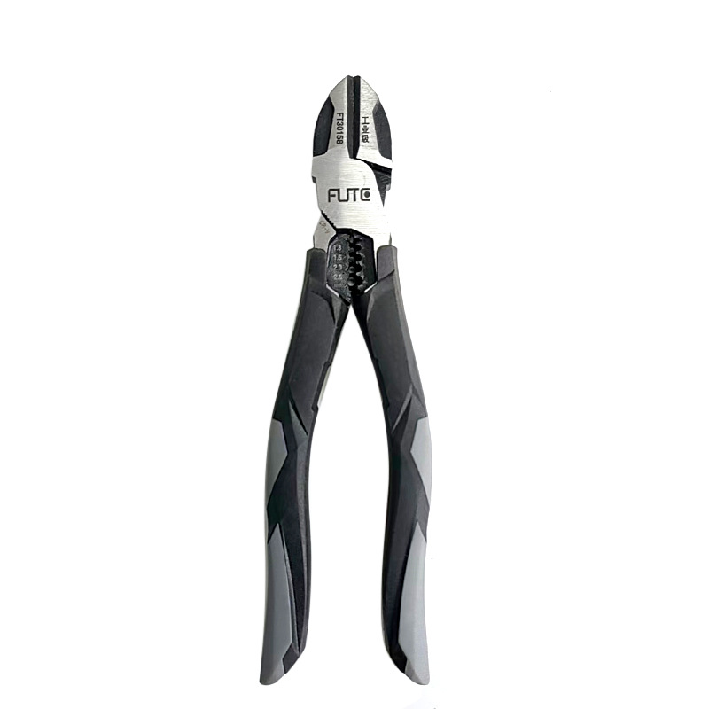 Alicates de acero al cromo vanadio, alicates diagonales multifuncionales, alicates de punta fina, herramientas de ferretería, pelacables, alta dureza.