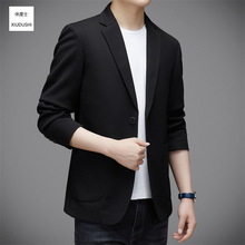 专柜高端休闲西服男2025春季新款抗皱免烫品质小西装时尚单西外套