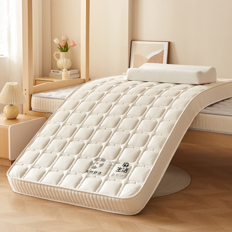 Linen Latex Memory Foam Mattress Pad 90X190 for College Dormitory Thick Mattress Pad for Dormitory and Rental Housing Use Linen Latex Memory Foam Mattress Pad 90X190 for College Dormitory Thick Mattress Pad for Dormitory and Rental Housing Use