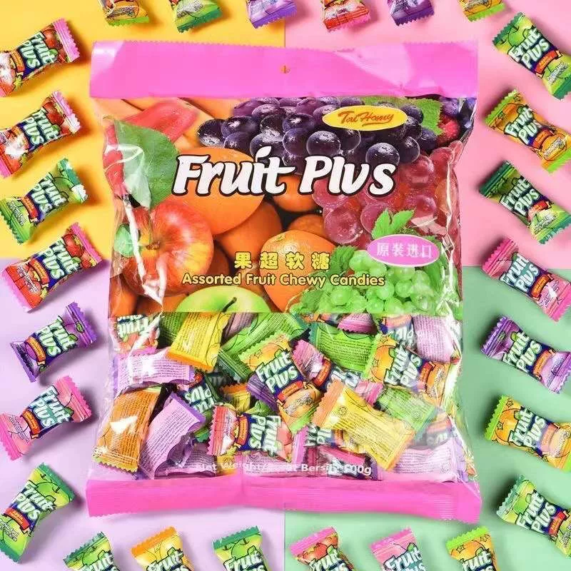 Малайзийские фруктовые сладости Super Fructory Softels импортированные мелкие закуски к свадебной конфете оптовая свадебная конфета с перемешанным водяным фруктовым вкусом