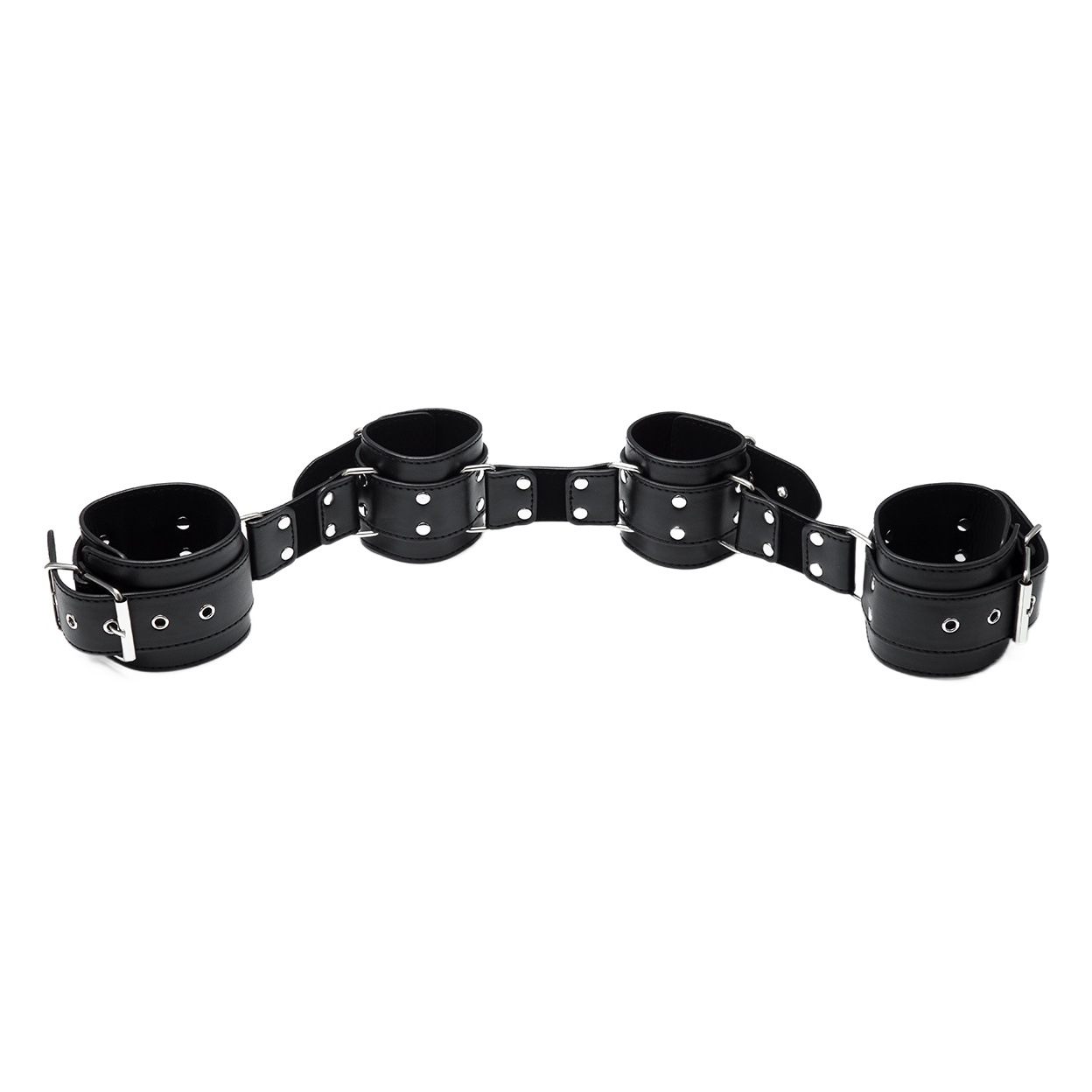 Venta al por mayor juguetes sexuales juguetes adultos esposas de cuero de cadera esposas de tobillo brazalete vinculante cinturón de cuero vinculante Juguetes