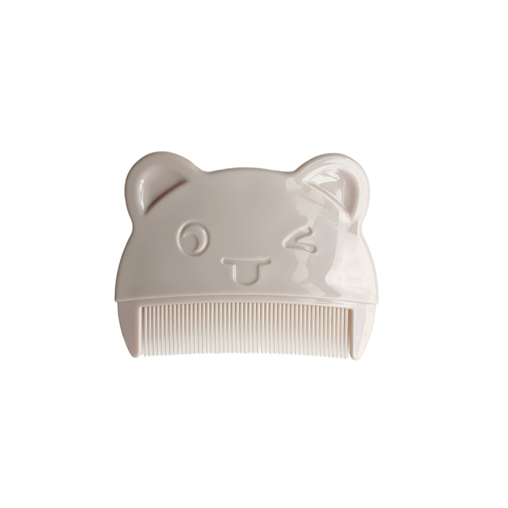 Peine de bebé con forma de dibujos animados Peine para bebés con tinea fetal Peine para niños pequeños Peine para champú Mini peine para recién nacidos