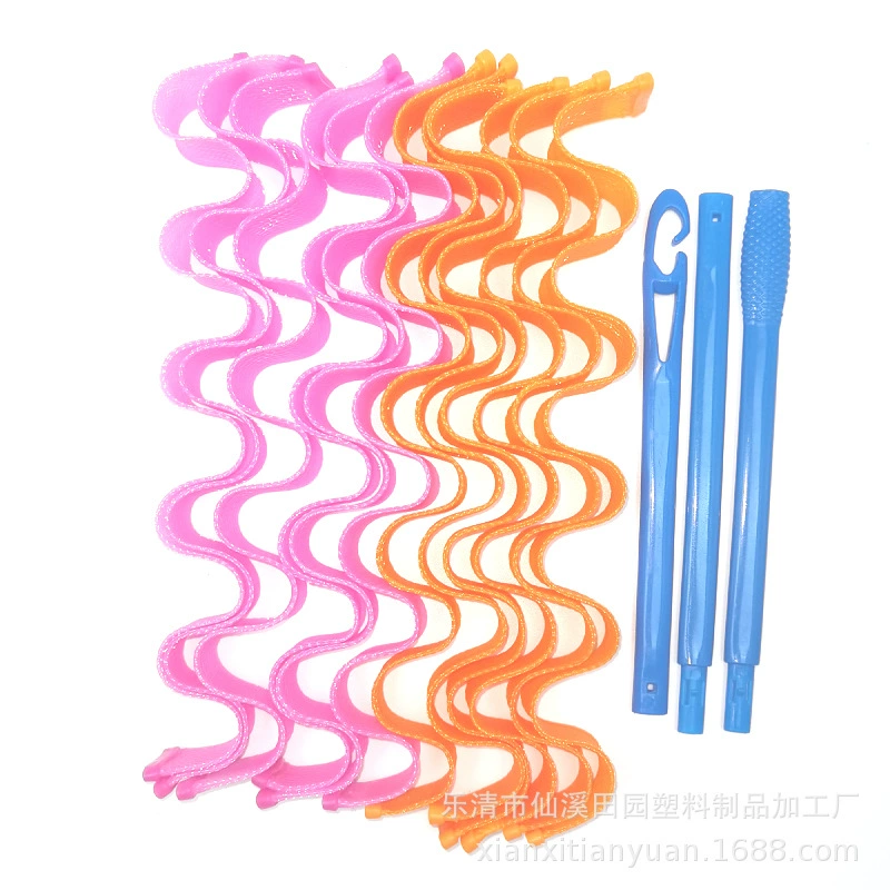 Magic Hair Rolls — Water Wave Egg Roll Style, 12 pcs, Sizes 25–65 cm