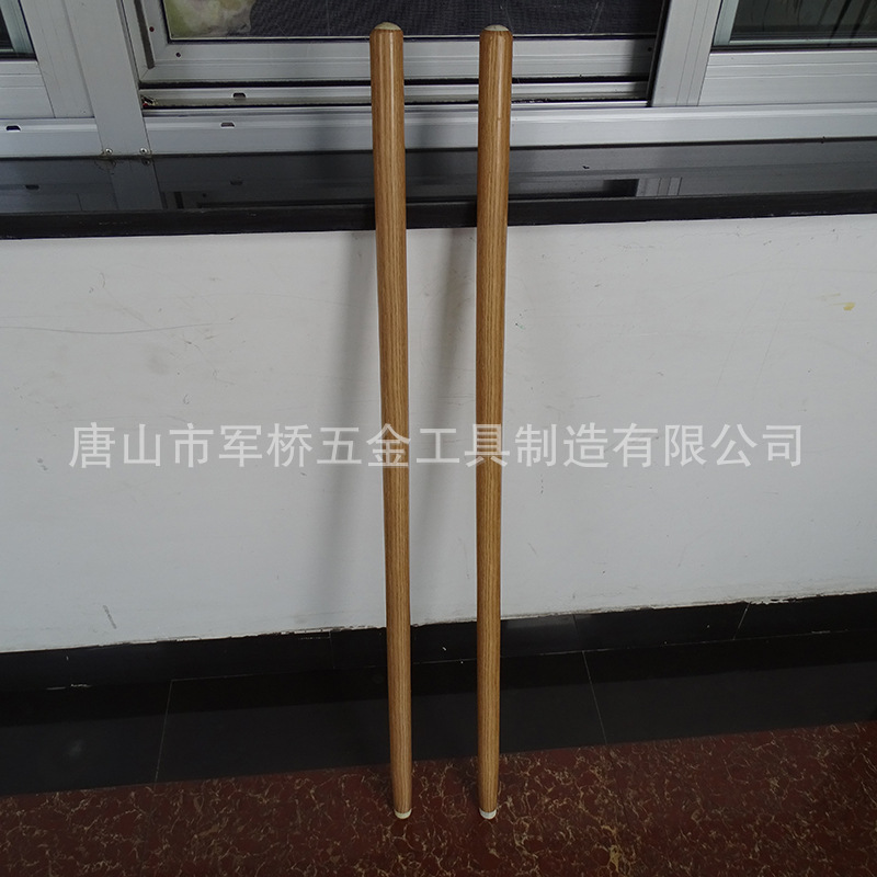 批发锹把锨杆原木包塑1.2米杨木钢锹柄铁锨把农具木柄