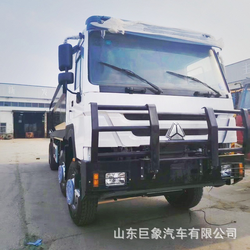 Supply of China Heavy Duty Truck HOWO 8*4 trucks, engineering dump trucks, self-loading trucks, right-hand drive vehicles, factory cross-border export