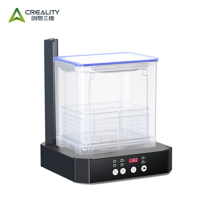 Máquina de limpieza y curado UV 405nm de alta potencia dos en uno, modelo UW-03 para impresión 3D