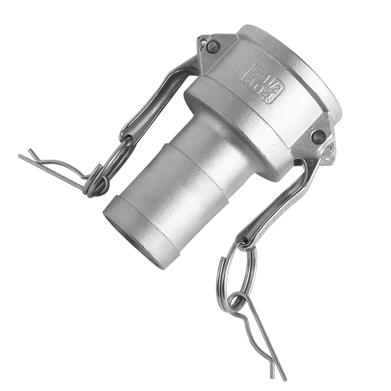 Источник фабрики ручка типа 304 нержавеющая сталь быстрого соединения С-образный 316 масляная труба кожаный шланг быстрый plug соединитель 1 дюйм