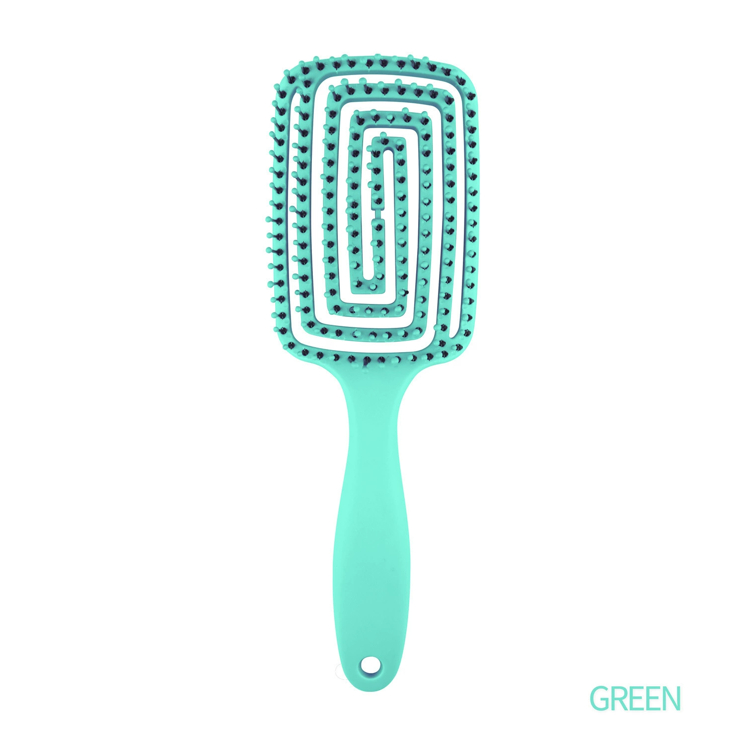 Щетка, массажер, воздушный мешок,-curly soft heel for scalp, добавляет объем