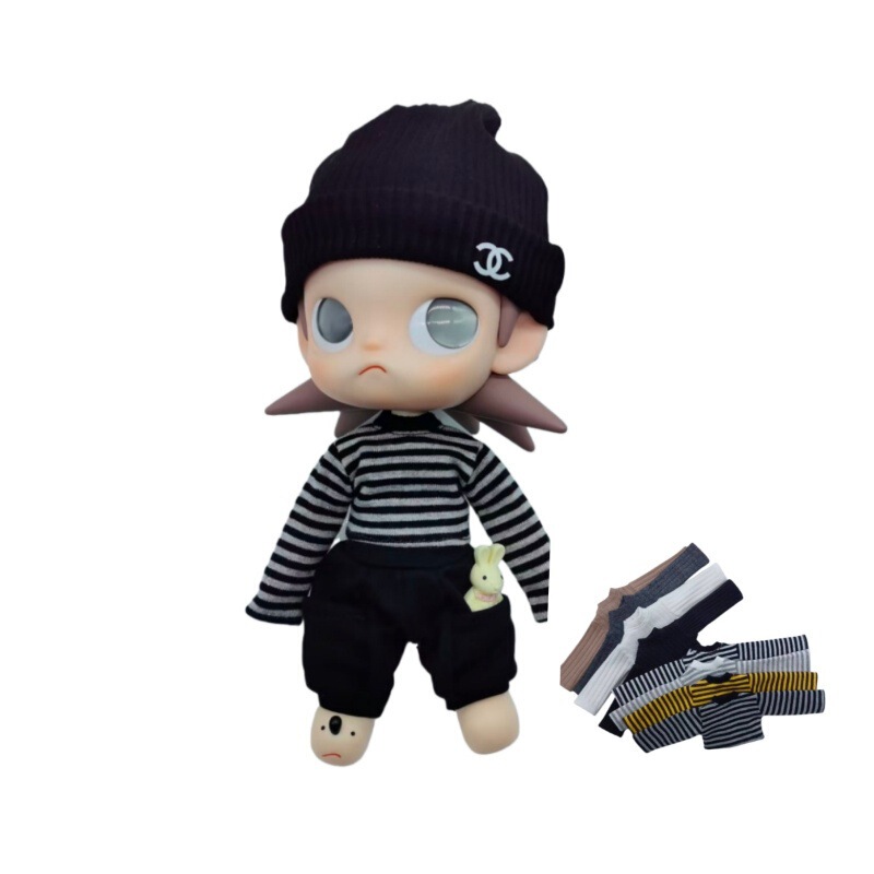 Zsiga Sister Gaazi Long Sleeve Base Layer T-Shirt Dreamland Doll Clothes for 1/8 Action Figures Trendy Doll Outfits