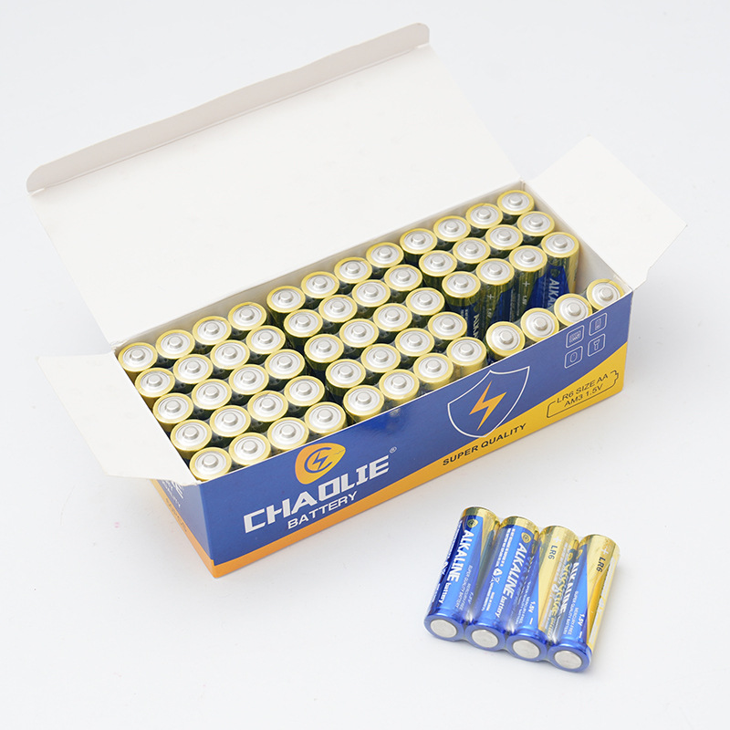 CHAOLIE超烈碱性电池5号7号1.5V一次性干电池鼠标指纹锁高功率