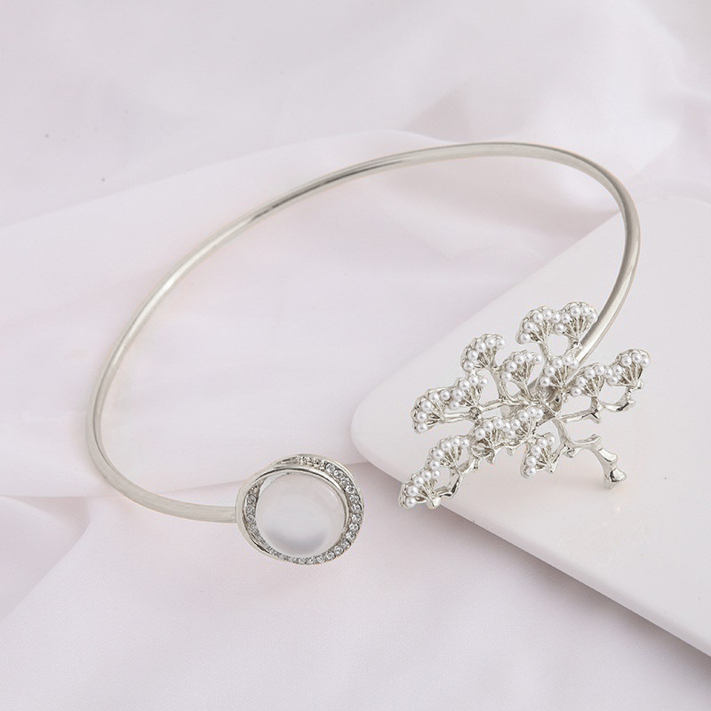 서리목걸이 실버