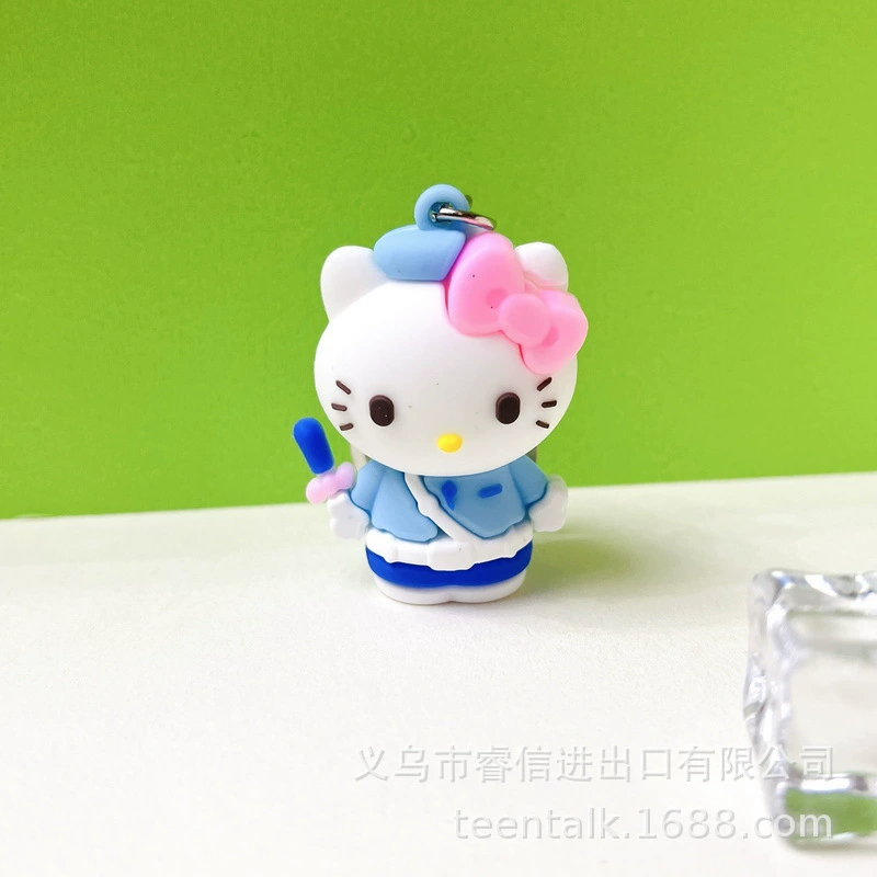 Hello kitty, карикатурный креатив ключодержа, подвеска, кот, подарок на день рождения