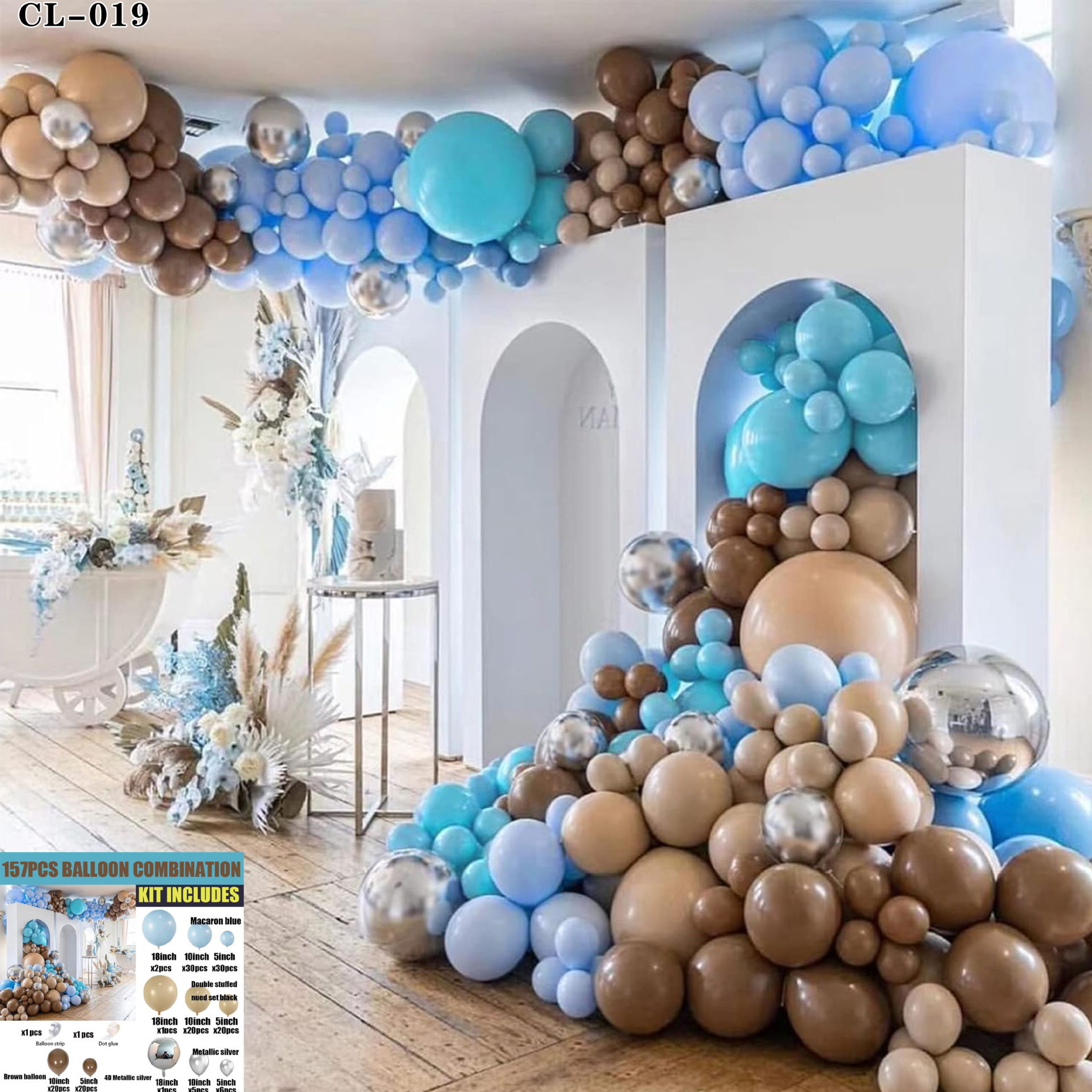 Cruz-frontera serie bosque bola verde cadena traje niños cumpleaños tema Fiesta decoración selva diseño globos