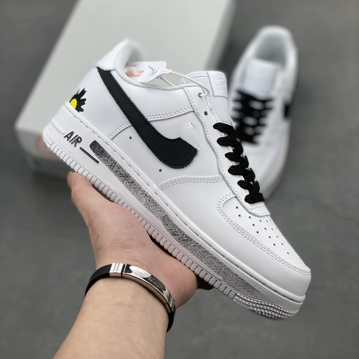 Кроссовки Force 1 Air Force 1 Panda G-Dragon daisy, унисекс ретро низкие, несколько цветов