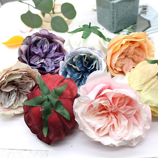 Bella rose simulation flower fake flower living room layout hotel design with floral style design silk flower wholesale