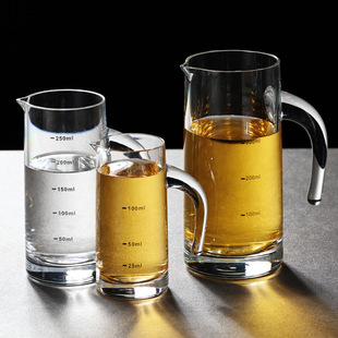 Acrylic liquor wine pot plastic male Cup PC pot thickened wine decanter small wine spoon with scale commercial use