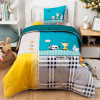 kindergarten quilt Cotton Satin Three customized children Bedding Six piece set Siesta quilt quilt with cotton wadding