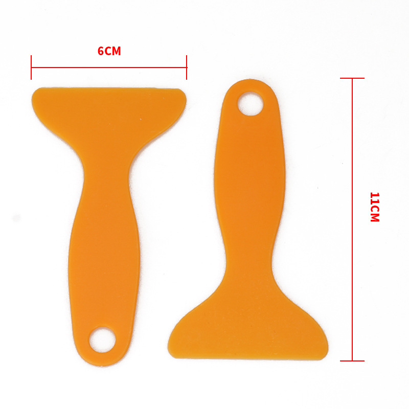 Car film scraper mobile phone film tool Small shovel plastic small scraper cleaning glass window film