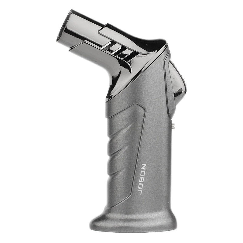 Зажигалка для сигар JOBON Zhongbang, трансграничная, с голубым пламенем, прямая портативная, высококачественная, копченая Зажигалка для коктейлей