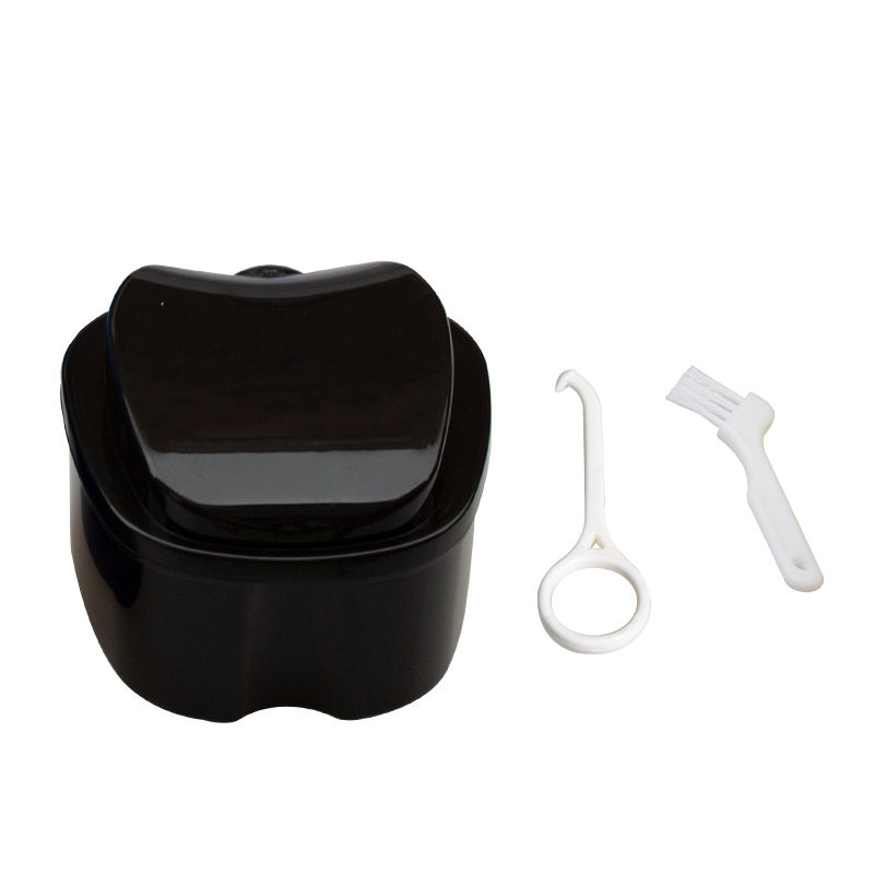 Caja de retención de dientes dentales, caja de retención de brackets, caja de cepillo, caja de fijación de dientes ortodónticos, caja de colocación, caja de dientes de manzana