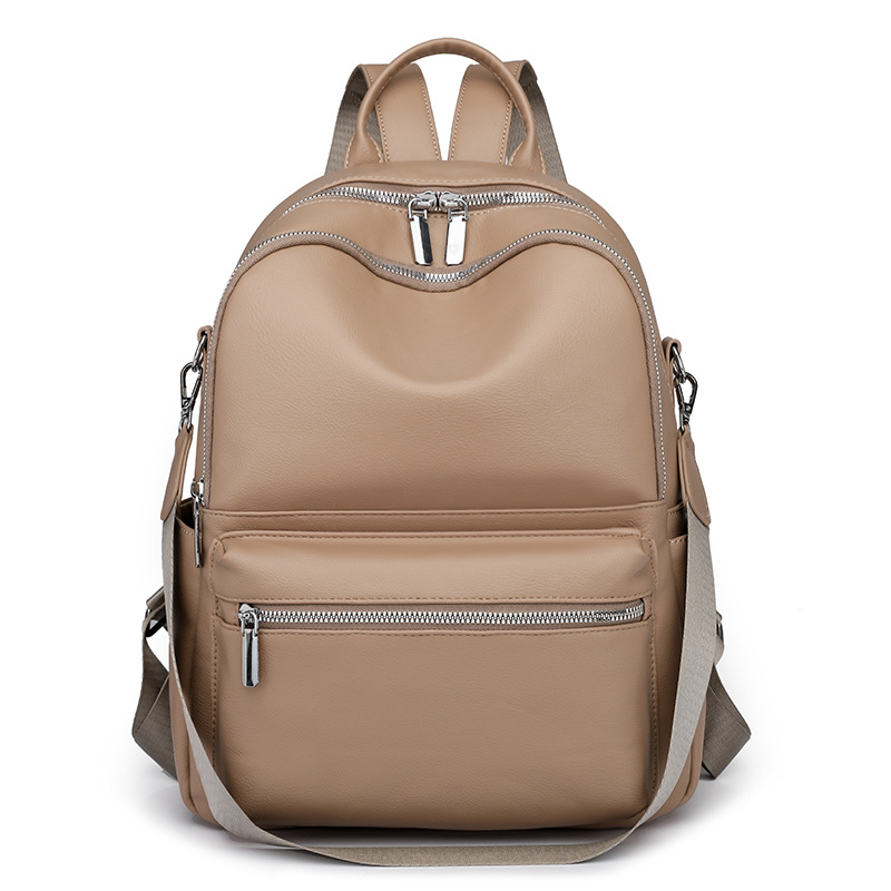 Mochila coreana universal PU para mujeres 2026 nuevo viaje casual mochila de viaje de mujer mochila de estudiantes de gran capacidad