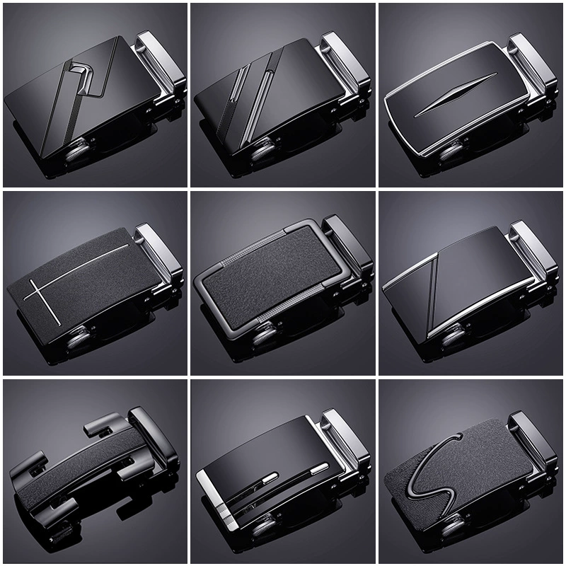 Очистка 3.5CM мужской ремень цинковый сплав пряжка повседневная талия головка бизнес-аксессуары автоматическая пряжка фабрика оптовая продажа