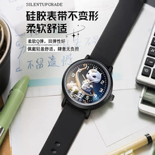 卡通十二生肖蛇年学生男女通用手表生活防水休闲石英指针腕表现货