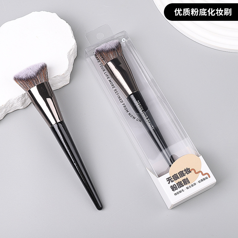 化粧ブラシレディース美化粧ツール初心者携帯眉毛アイシャドウブラシファンデーションブラシハイライト赤目目ブラシ|undefined