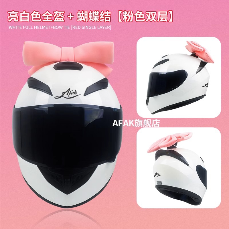 Fábrica Sonic chica misma motocicleta casco completo arco gato oído decoración con Bluetooth motocicleta eléctrica casco de seguridad