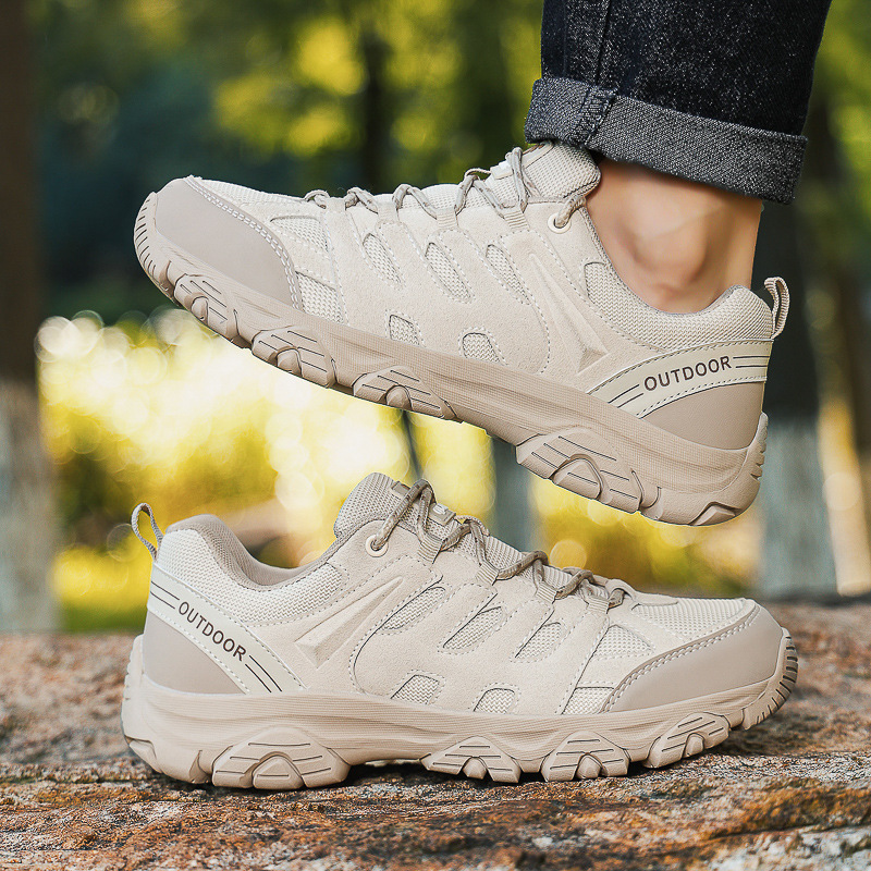 Explosiones transfronterizas de tamaño grande para hombres nuevos zapatos de montaña transpirables para caminar zapatos deportivos al aire libre para hombres y mujeres ociosos