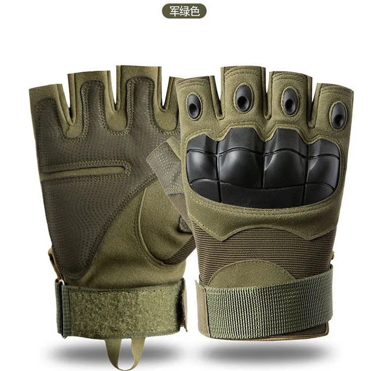 반손가락 스타일 - 밀리터리 그린