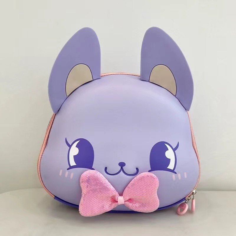 Nueva mochila escolar de jardín de infantes con carcasa dura, gran capacidad, protección de la columna vertebral, mochila infantil de dibujos animados, mochila de viaje informal para niños y niñas