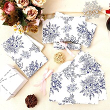H 31708 Blue and White Porcelain Party Plates �໨���ɶԲ���