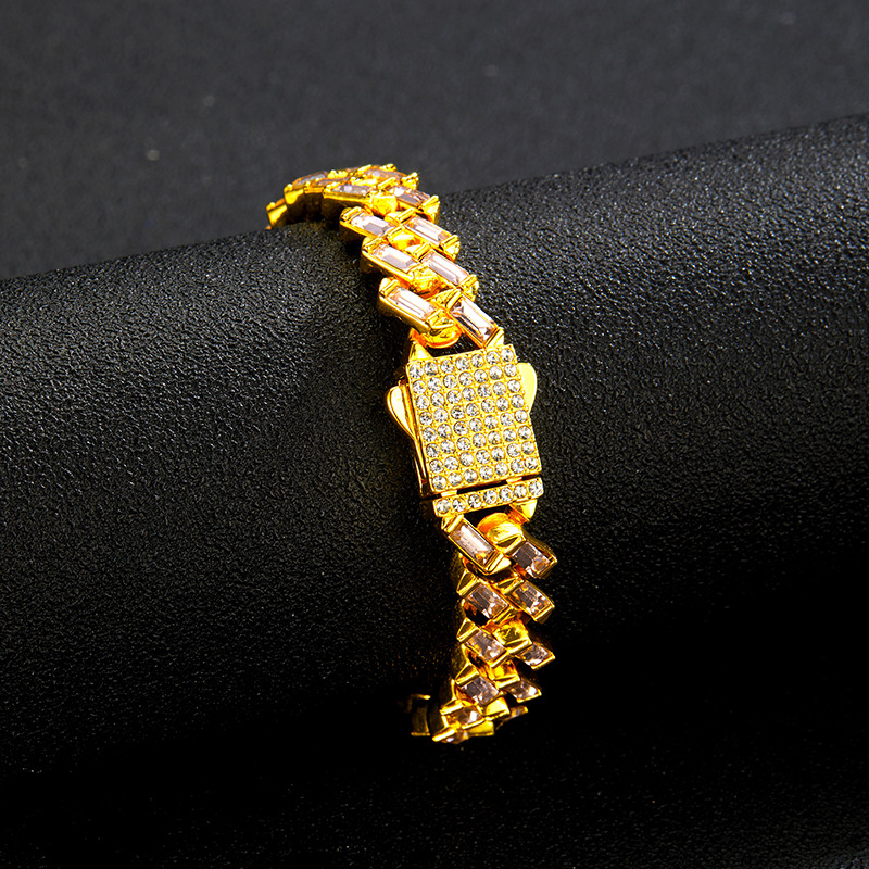 Fashion Geometric Alloy Inlay Rhinestones Unisex Sweater Chain 1 Piece