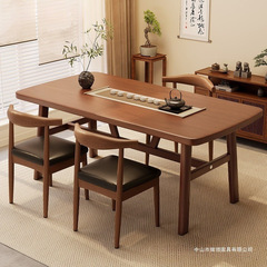 茶桌椅组合小户型阳台茶几家用客厅餐桌新中式办公室大板泡茶桌子