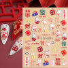 Nail stickers, three dimensional cartoon fake nails, 2023, the year of the Rabbit, wholesale