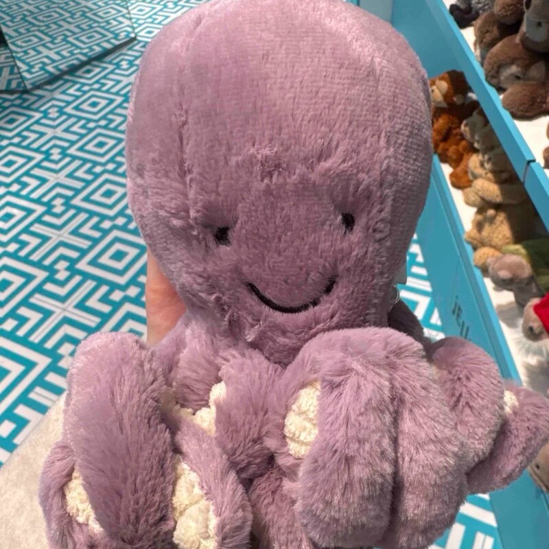 国产jellycat同款紫色玛雅章鱼毛绒玩具八爪鱼公仔玩偶礼物儿童|undefined