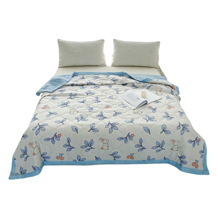 Aire acondicionado edredón casa dormitorio verano edredón núcleo Individual Doble edredón verano lavable verano fresco edredón piel agradable cepillado verano edredón