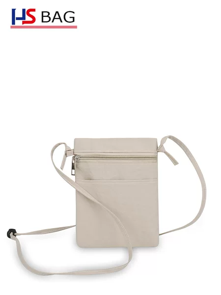 2026 New Cross-Border Casual Simple Japanese-Style Phone Bag, Artistic Fashion Lightweight Single-Shoulder Korean-Style Crossbody Small Square Bag