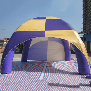 Factory Direct Sales Inflatable Emergency Large Outdoor Fire Rescue Inflatable Tent Beijing Rescue Red and Blue Decontamination Tent