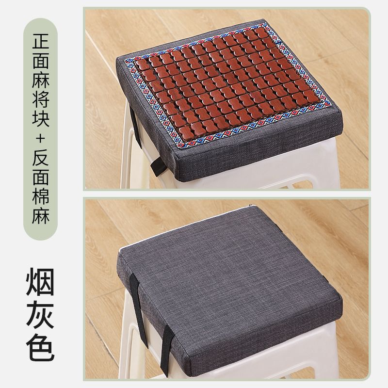 夏の通勤用の衣料品工場のプラスチックスツールクッション、学生や従業員の教室、座りがちな通気性のあるラテックスの厚みのあるお尻クッション|undefined