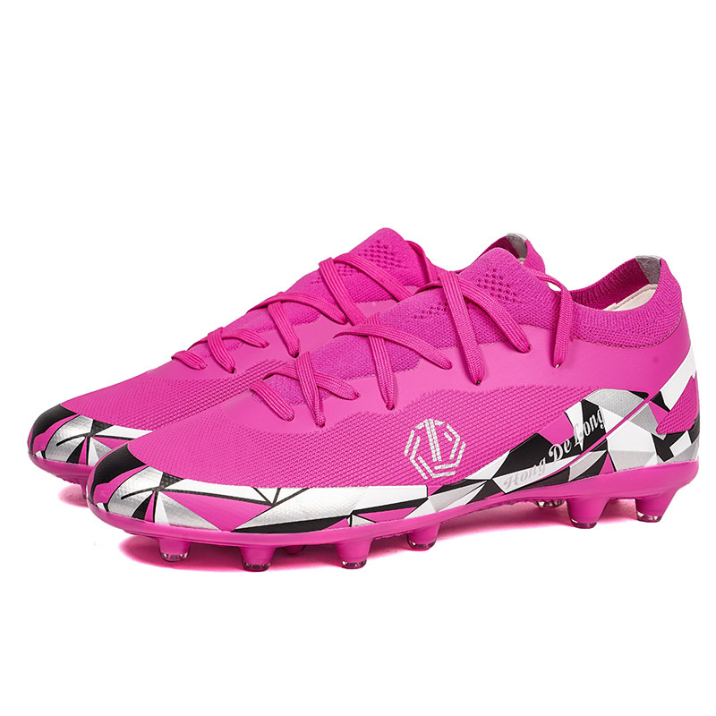 2025 nuevos zapatos de entrenamiento deportivo, zapatos de fútbol transfronterizos, clavos largos, moda de baja altura, hombres y mujeres, juveniles en stock